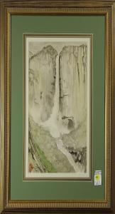 BENTLEY Harvey Wilder 1900-1989,Spring Flood, Great Yosemite Falls and C,1965,Clars Auction Gallery 2015-03-21