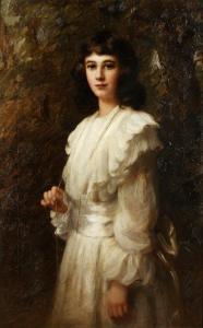 BENTLEY J.H 1800-1800,Portrait of a young girl,Bonhams GB 2015-06-30