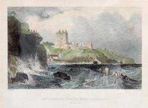 BENTLEY Joseph Clayton 1809-1851,Ravenscraig Castle near Kirkcaldy,Duran Subastas ES 2020-09-24