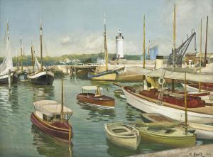 BENTZ R 1913,A harbour on the French coast,Christie's GB 2011-10-26