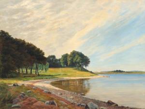 BENTZEN BILKVIST Fritz Johannes 1865-1934,Coastal scenery,1910,Bruun Rasmussen DK 2018-06-25