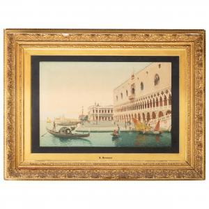 BENVENUTI Eugenio 1881-1959,Il Palazzo del doge a Venezia,Wannenes Art Auctions IT 2023-12-11