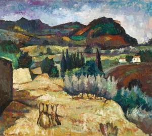 BENVENUTI Gastone 1916-1973,Paesaggio,Farsetti IT 2020-05-18