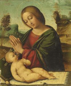 BENVENUTI L'ORTOLANO Giovanni Battista 1487-1530,Madonna and Child,Christie's GB 2019-07-04