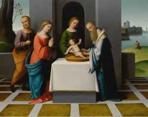 BENVENUTI L'ORTOLANO Giovanni Battista 1487-1530,The Circumcision,Bonhams GB 2021-01-29