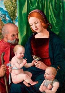 BENVENUTO Giovanni Battista,Vierge à l'Enfant avec Joseph et Saint Jean-Baptis,Piasa 2013-11-15