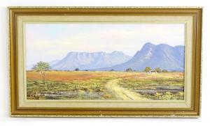 BENZIEN DON 1900-1900,A South African landscape scene depicting Ce,20th century,Claydon Auctioneers 2023-12-30
