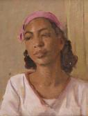 BEPPI MARTIN Pierre Joseph 1869-1954,Portrait d'une jeune égyptienne,Conan-Auclair FR 2021-07-08