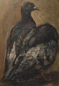 BERáKOVá Olga 1908-1996,Pigeons,Palais Dorotheum AT 2018-03-10