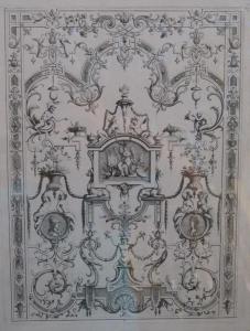 BERAIN Jean I 1640-1711,Diseño para decoración a candelieri,Goya Subastas ES 2020-02-13