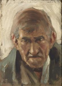 BERALDINI Ettore 1887-1965,Ritratto di anziano,Capitolium Art Casa d'Aste IT 2022-06-28