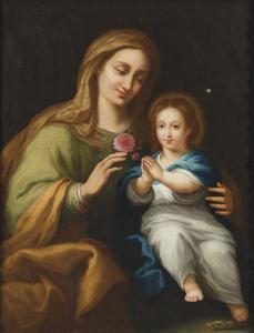 BERATÓN JOSÉ 1747-1796,Santa Ana con la Virgen niña,Subastas Segre ES 2018-03-20