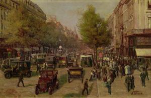 BERAUD N 1900-1900,Parisian street scene,Bonhams GB 2013-09-10