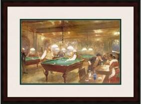 BERAUD 1900,The Billiard Parlor,The Colonel's Auction House US 2010-05-07