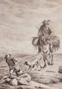 BERCHEM Nicolaes 1620-1683,Szenen mit Reiter und Ruhendem,Palais Dorotheum AT 2010-03-30