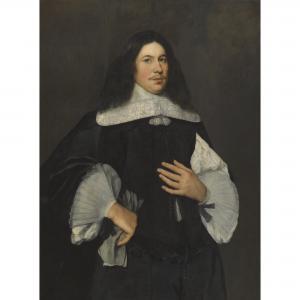 BERCKMAN Hendrick,PORTRAIT OF A GENTLEMAN, THREE-QUARTER LENGTH, HOL,1650,Sotheby's 2011-12-08