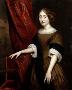 BERCKMAN Hendrick,Portrait of a lady, three-quarter-length, in a bro,1677,Bonhams 2014-07-09