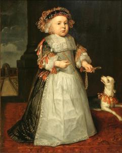 BERCKMAN Hendrick 1629-1679,Portrait of a Royal Child,1667,Weschler's US 2010-09-25