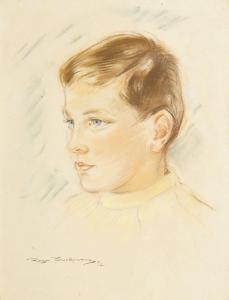 Berckmans Roger 1900,Portrait of a boy, turned to the left,Rosebery's GB 2022-06-22