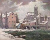 BERDANIER Paul Frederick 1879-1961,Grip of Winter,1940,iGavel US 2014-03-28