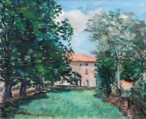 BEREA Dimitrie 1908-1975,House in Aix-en-Provence,1949,Artmark RO 2024-03-20