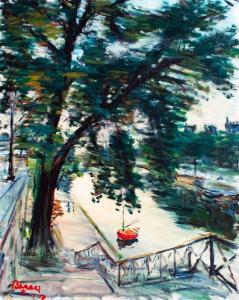 BEREA Dimitrie 1908-1975,The Key of the Seine,1958,Artmark RO 2024-03-20