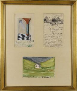 BERENY Robert 1887-1953,Három levelezőlapja édesapjának,1897,ARTE HU 2024-01-25
