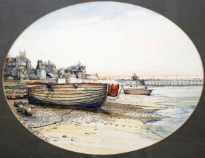 BERESFORD A.D 1900-1900,Harbour Scene with Boats,1982,Capes Dunn GB 2016-02-23