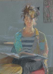 BERESFORD WILLIAMS Mary 1931-2018,A Young Lady Reading a Book,Mellors & Kirk GB 2023-02-14