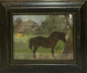 BERESFORD WILLIAMS Mary,Horse and cattle grazing,Bamfords Auctioneers and Valuers 2023-08-09