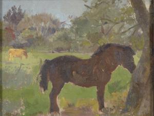 BERESFORD WILLIAMS Mary 1931-2018,Horses in a Landscape,Mellors & Kirk GB 2023-02-14