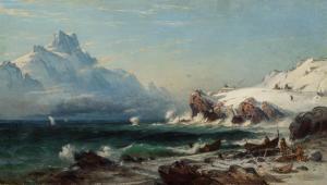 BERG Albert 1825-1884,Winter Camp in the Arctic,1971,Shannon's US 2019-05-02