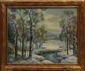 BERGE Elmer S 1892-1956,Early Snow,Clars Auction Gallery US 2013-05-18
