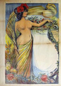 BERGE L,Femme nue,1903,Artprecium FR 2021-03-16
