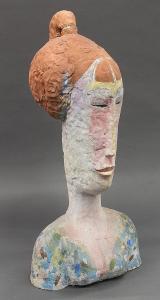 BERGEN Peter 1900-1900,Red Headed Woman,1986,Clars Auction Gallery US 2014-02-16