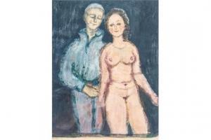 BERGER BERGNER Paul 1904-1978,Couple,1946,Auktionshaus Dr. Fischer DE 2015-12-03