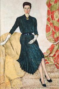 BERGER Hans 1882-1977,En robe noir,Sotheby's GB 2023-12-12