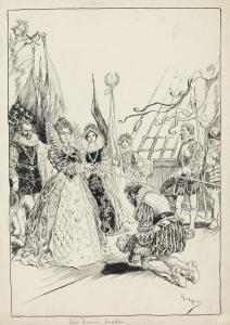 BERGER William Merritt 1872,Sir Francis Drake,Swann Galleries US 2019-06-04