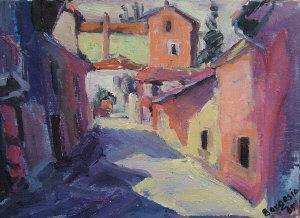 BERGESIA Giorgio 1919-1975,Street scene,1965,Rosebery's GB 2011-05-07