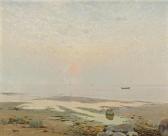 BERGHOLZ Richard Alexandrovich 1864-1920,A beach at low tide,Bonhams GB 2009-04-21