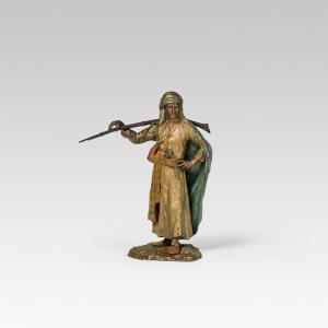 BERGMANN Franz Xaver 1861-1936,Arabina warrior,im Kinsky Auktionshaus AT 2018-10-24