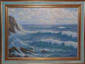 BERGSTEN Ginar 1800-1900,Coastal Seascape,Hood Bill & Sons US 2009-02-10