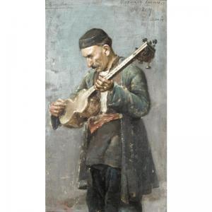 beridze 1800-1800,THE GEORGIAN MUSICIAN,1896,Sotheby's GB 2006-11-30
