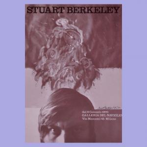 BERKELEY Stuart 1944,Manifesto della mostra Stuart Berkeley Galleria d,Mediartrade Casa D'aste 2023-06-08