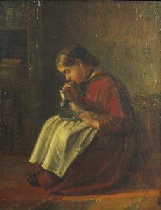 Berkenkamp H. v 1800-1800,A girl blowing bubbles,1862,Bonhams GB 2008-07-20