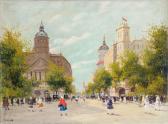 BERKES Antal 1874-1938,Andrássy Road,Nagyhazi galeria HU 2015-12-16