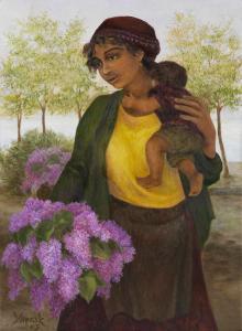 BERKKAN YAPRAK 1942,“The Flower‘s seller”,2003,Alif Art TR 2013-05-26
