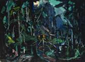 Berkman Aaron 1900-1991,Nocturne Adirondacks,John Moran Auctioneers US 2018-08-21