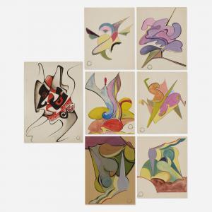 BERKMAN HUNTER Bernece 1911-1988,Untitled,Rago Arts and Auction Center US 2024-03-27
