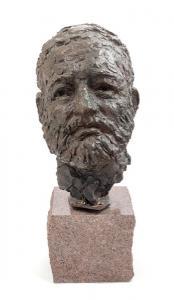 BERKS Robert 1922-2011,Bust of Ernest Hemingway,1959,Hindman US 2019-07-18